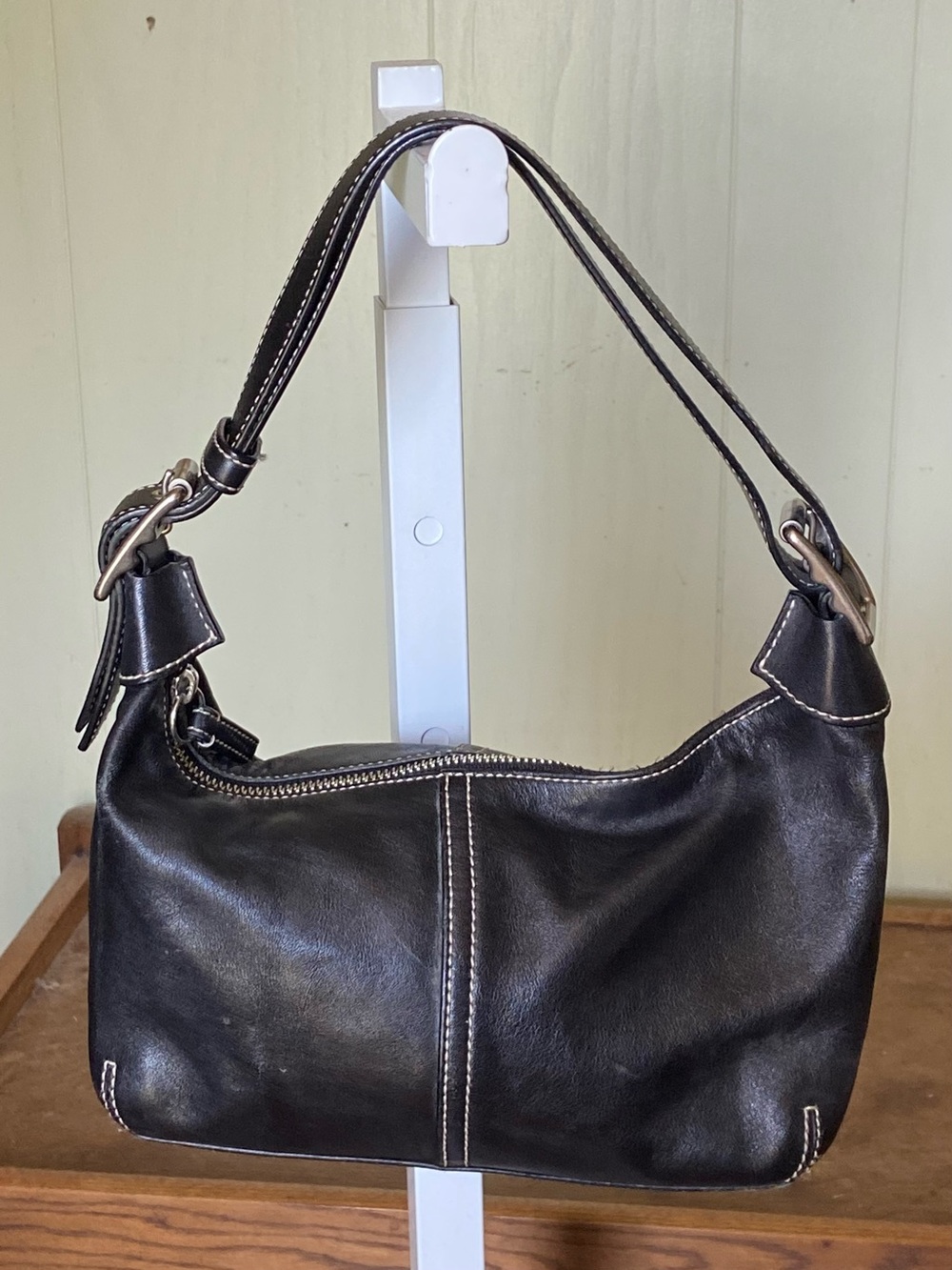 Coach 9564 Legacy Demi Hobo Bag Black Leather Y2K Shoulder Purse